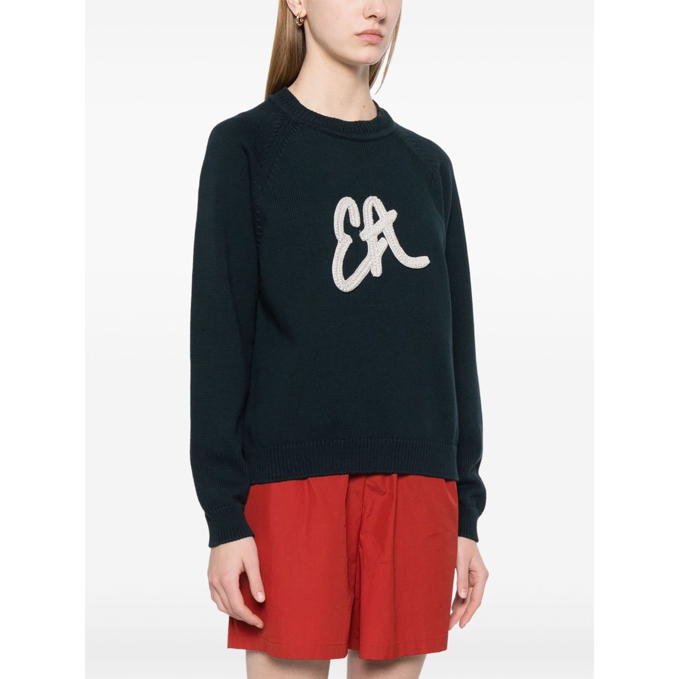 Emporio Armani Sweater with maxi EA Icon logo