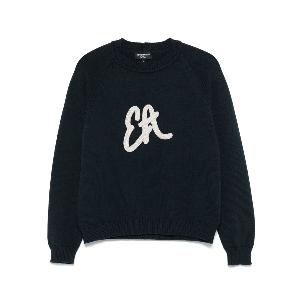 Emporio Armani Sweater with maxi EA Icon logo