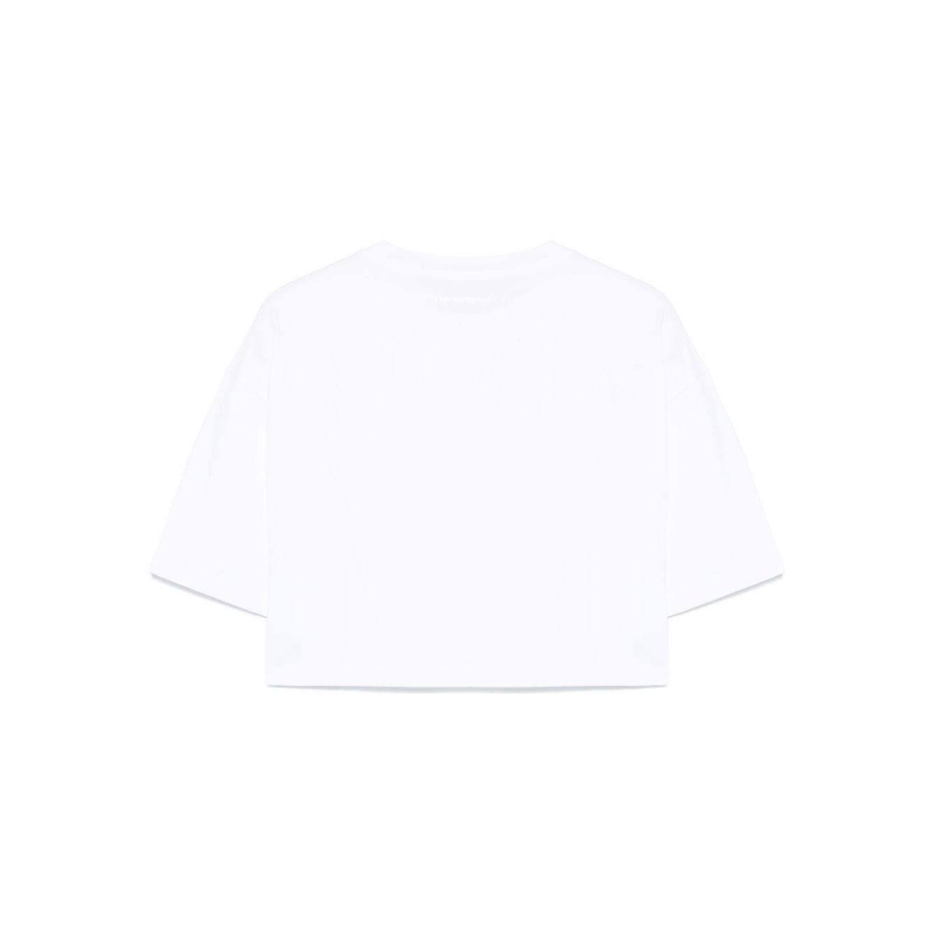 Emporio Armani crewneck crop top