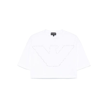 Emporio Armani crewneck crop top