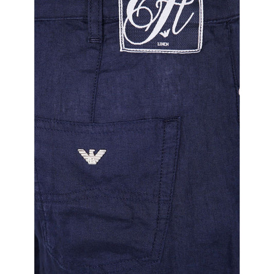 Emporio Armani Trousers Blue Trousers