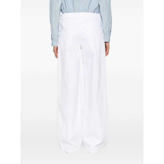 Mother Jeans White