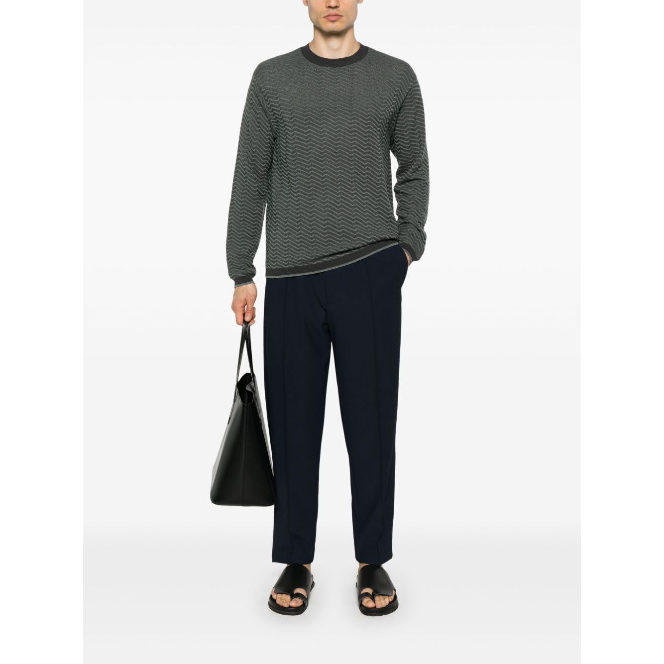 EMPORIO ARMANI EXCLUSIVE Trousers Blue