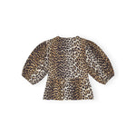 GANNI Top Brown