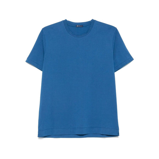 FINAMORE 1925 NAPOLI T-shirts and Polos Blue Topwear