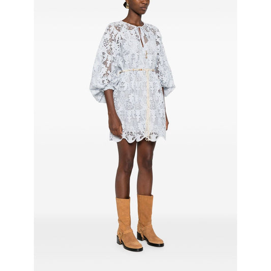 Zimmermann Lace detail mini dress