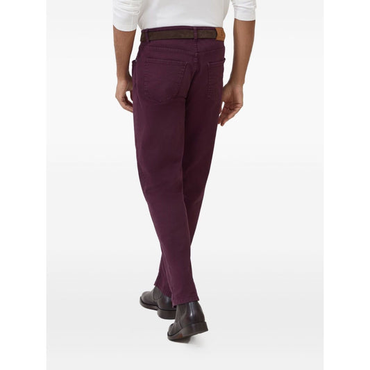 Brunello Cucinelli Logo-patch jeans