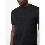 Emporio Armani T-shirts and Polos Blue Topwear