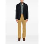 Paul Smith Shirts MultiColour teal blue floral print, long sleeves, button fastening, classic collar shirt styled with blazer and trousers.