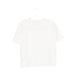 PS By Paul Smith T-shirts and Polos White short-sleeve smiley-face cotton t-shirt, crew neck, back view.