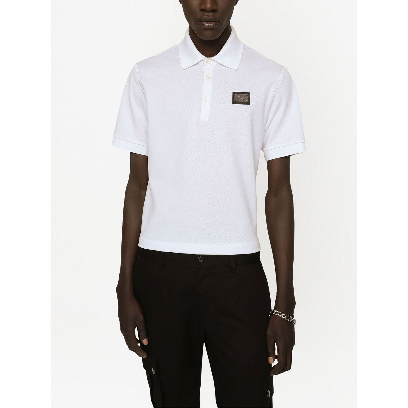 Dolce & Gabbana Logo cotton polo shirt