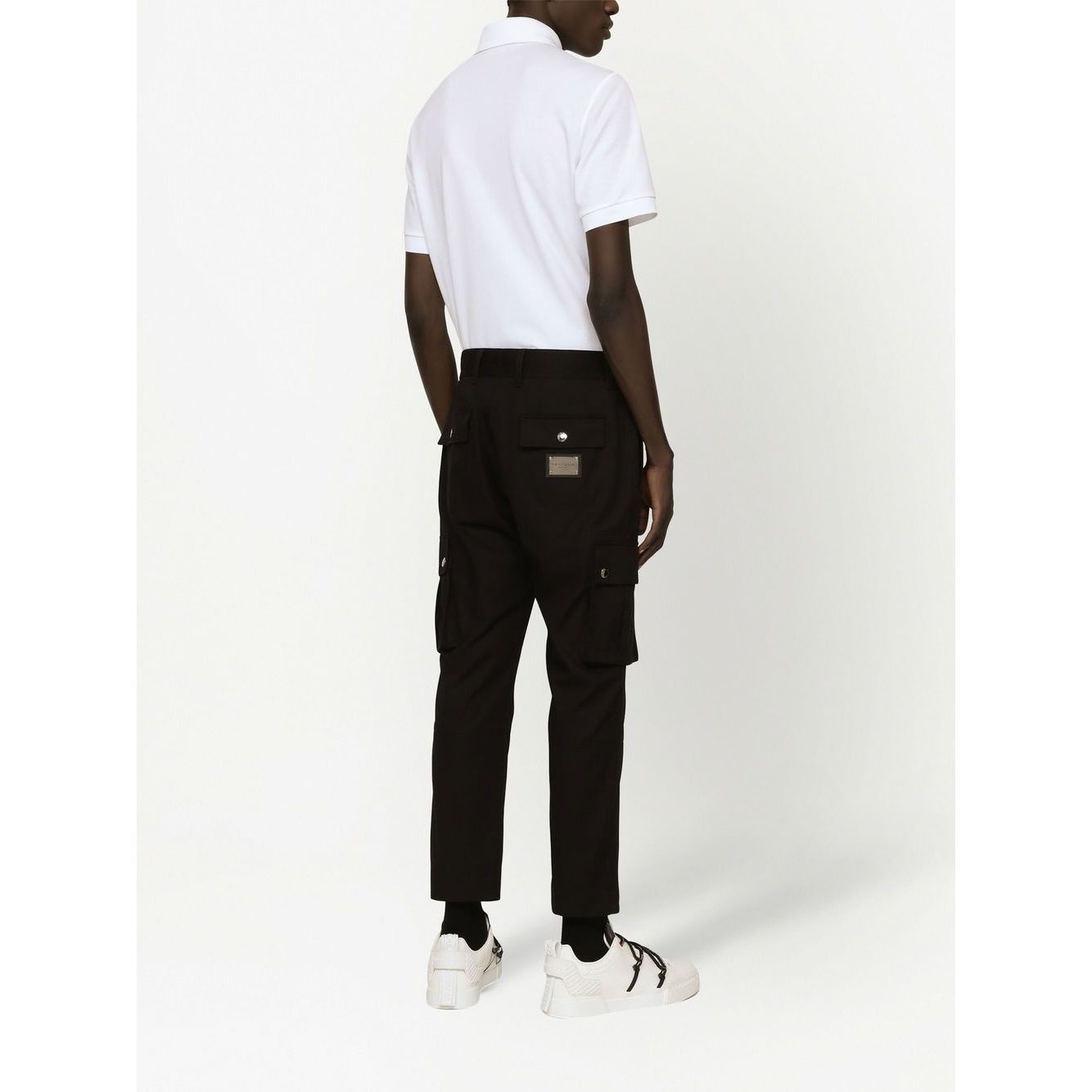 Dolce & Gabbana Logo cotton polo shirt Topwear