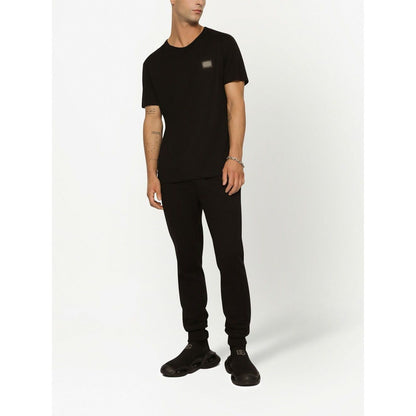 Dolce & Gabbana logo-tag Cotton T-shirt
