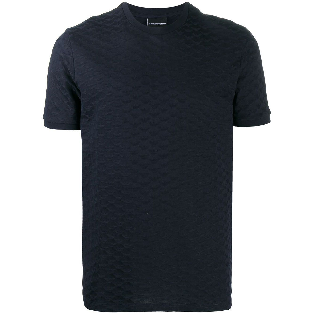 Emporio Armani T-shirts and Polos Blue Topwear