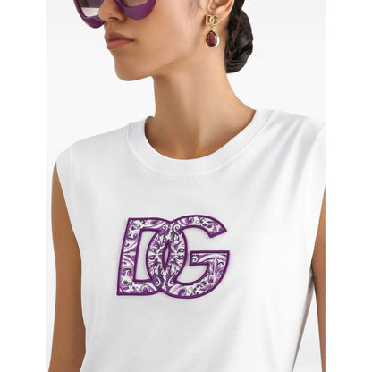 Dolce & Gabbana Logo cotton t-shirt Topwear