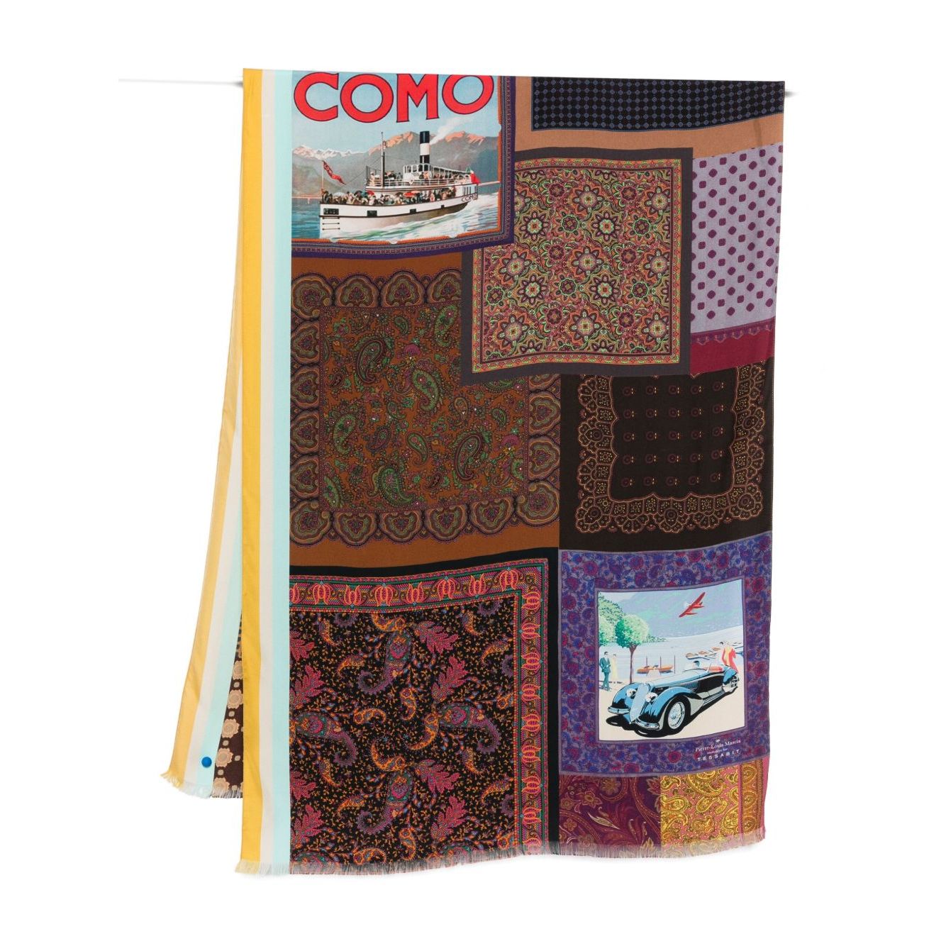 Pierre Louis Mascia silk printed scarf