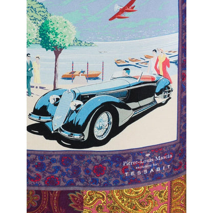 Pierre Louis Mascia silk printed scarf
