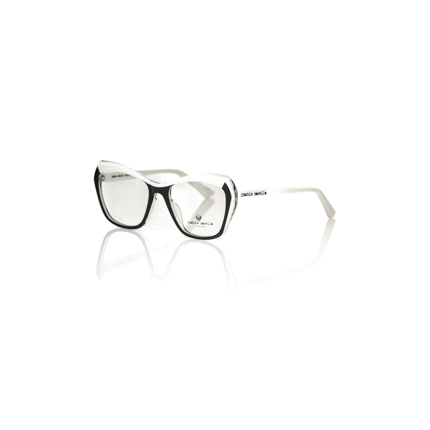 Frankie Morello Black Acetate Women's Eyeglass Frame
