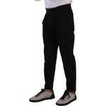 Dolce & Gabbana Black Cotton Stretch Chinos Trouser Jeans