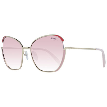 Emilio Pucci Gold Women Sunglass