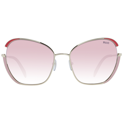 Emilio Pucci Gold Women Sunglass