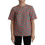 Dolce & Gabbana Pink Sail Boat Print Cotton T-shirt