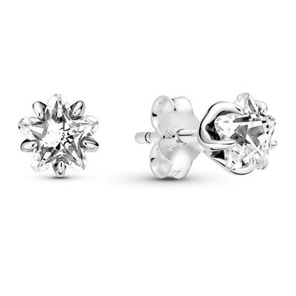 PANDORA Mod. SPARKLING DOUBLE HOOP EARRINGS