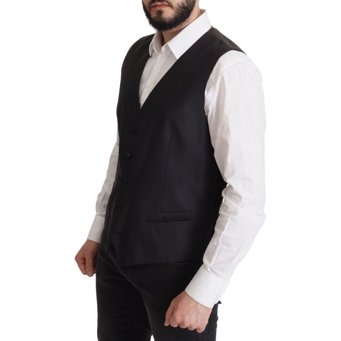 Dolce & Gabbana Dark Blue Single Breasted MARTINI Blazer