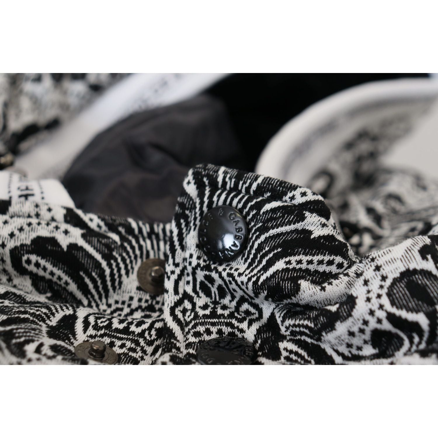 Dolce & Gabbana White Floral Whole Head Wrap One Size Cotton Hat