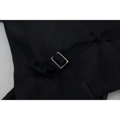 Dolce & Gabbana Multicolor Polyester Waistcoat Dress Formal Vest