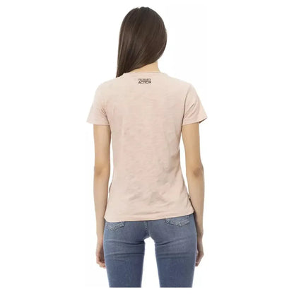 Trussardi Action Multicolor Cotton Women T-Shirt