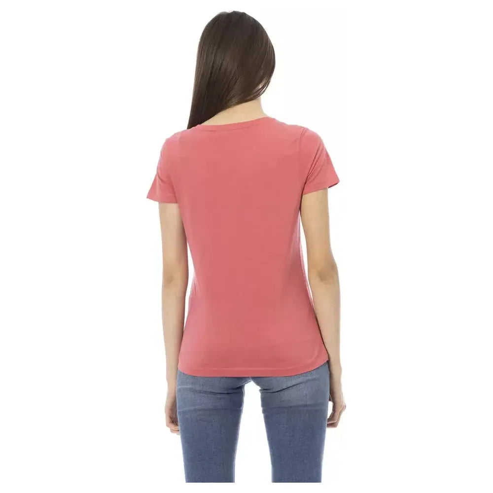 Trussardi Action Multicolor Cotton T-Shirt