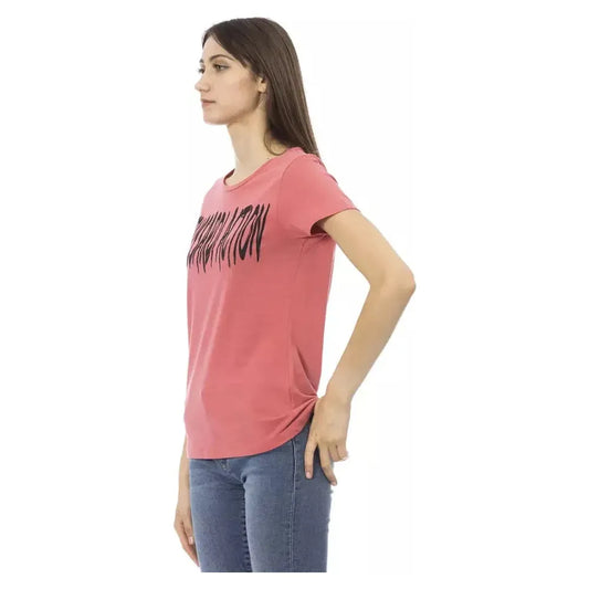 Trussardi Action Multicolor Cotton Women T-Shirt