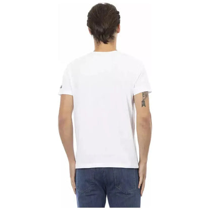 Trussardi Action White Cotton T-Shirt