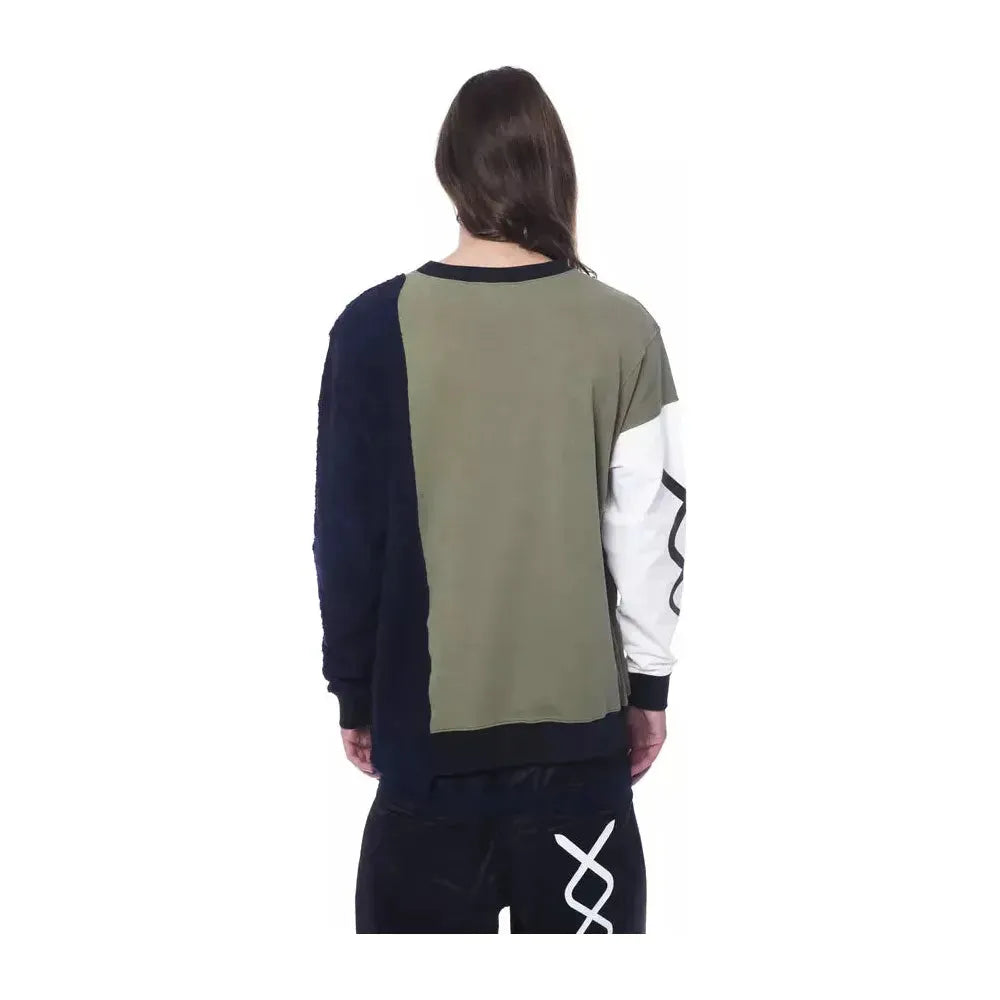 Nicolo Tonetto Army Cotton Men Sweater