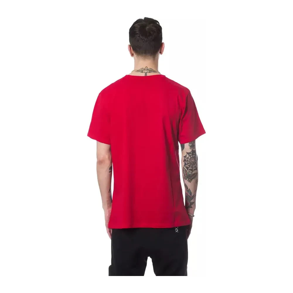 Nicolo Tonetto Red Cotton Men's T-Shirt