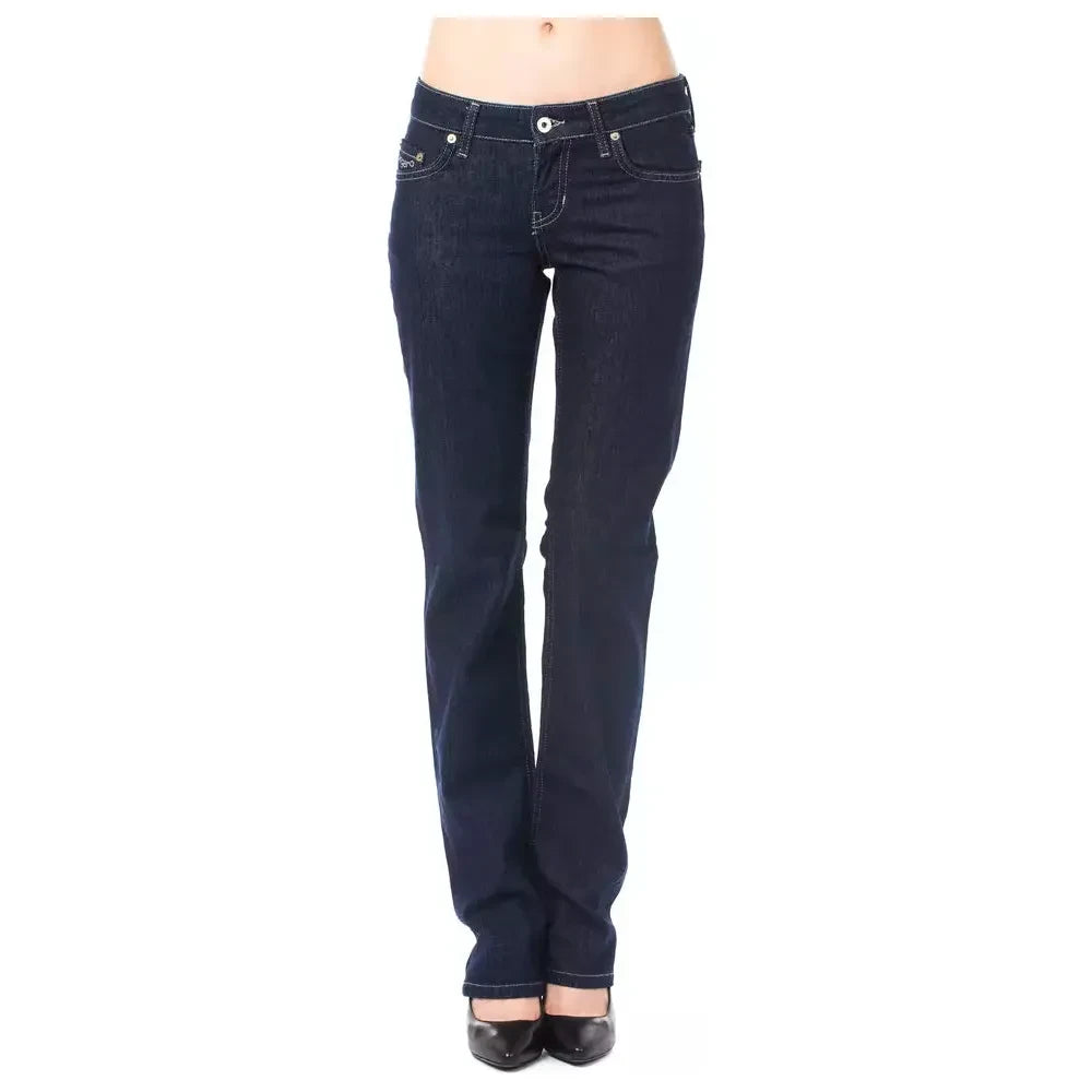 Ungaro Fever Blue Cotton Women's Jeans