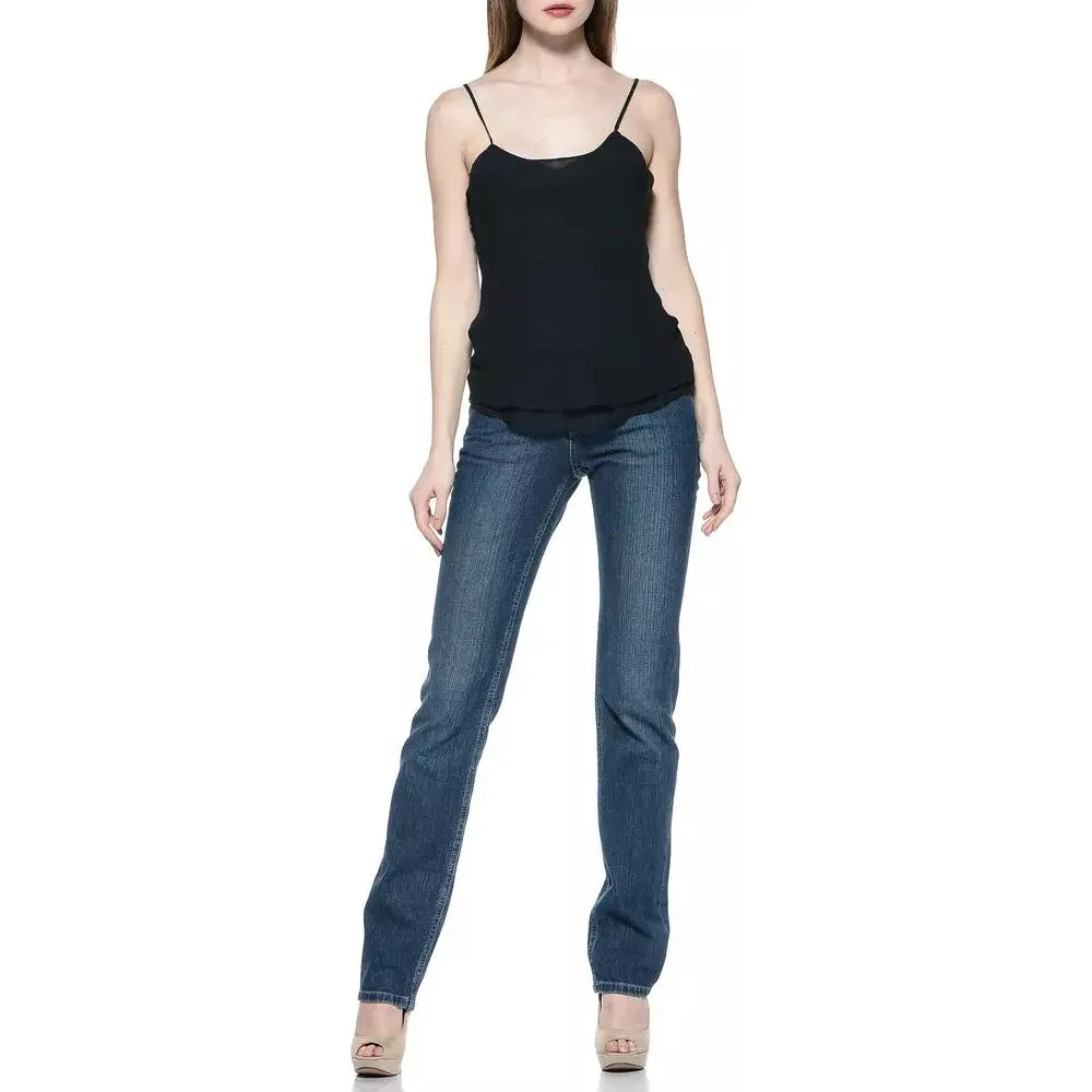 Ungaro Fever Blue Cotton Jeans Denim