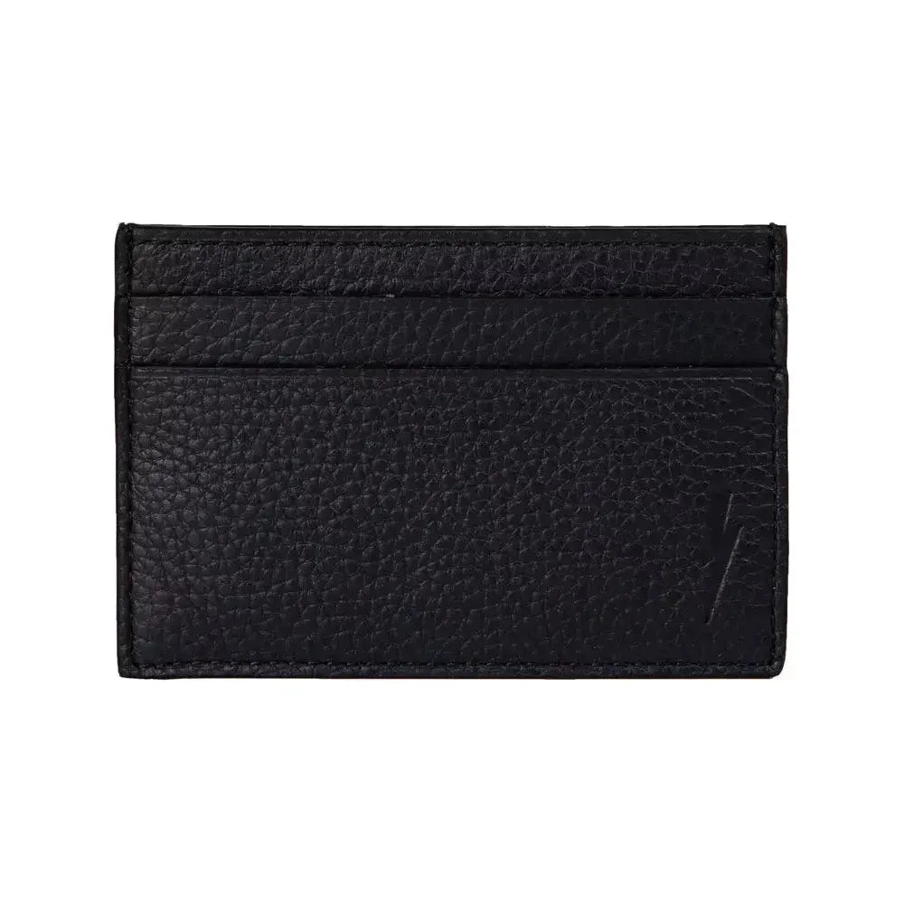 Neil Barrett Black Leather Men's Wallet