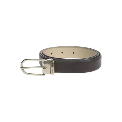 Trussardi Brown Leather Women Belt