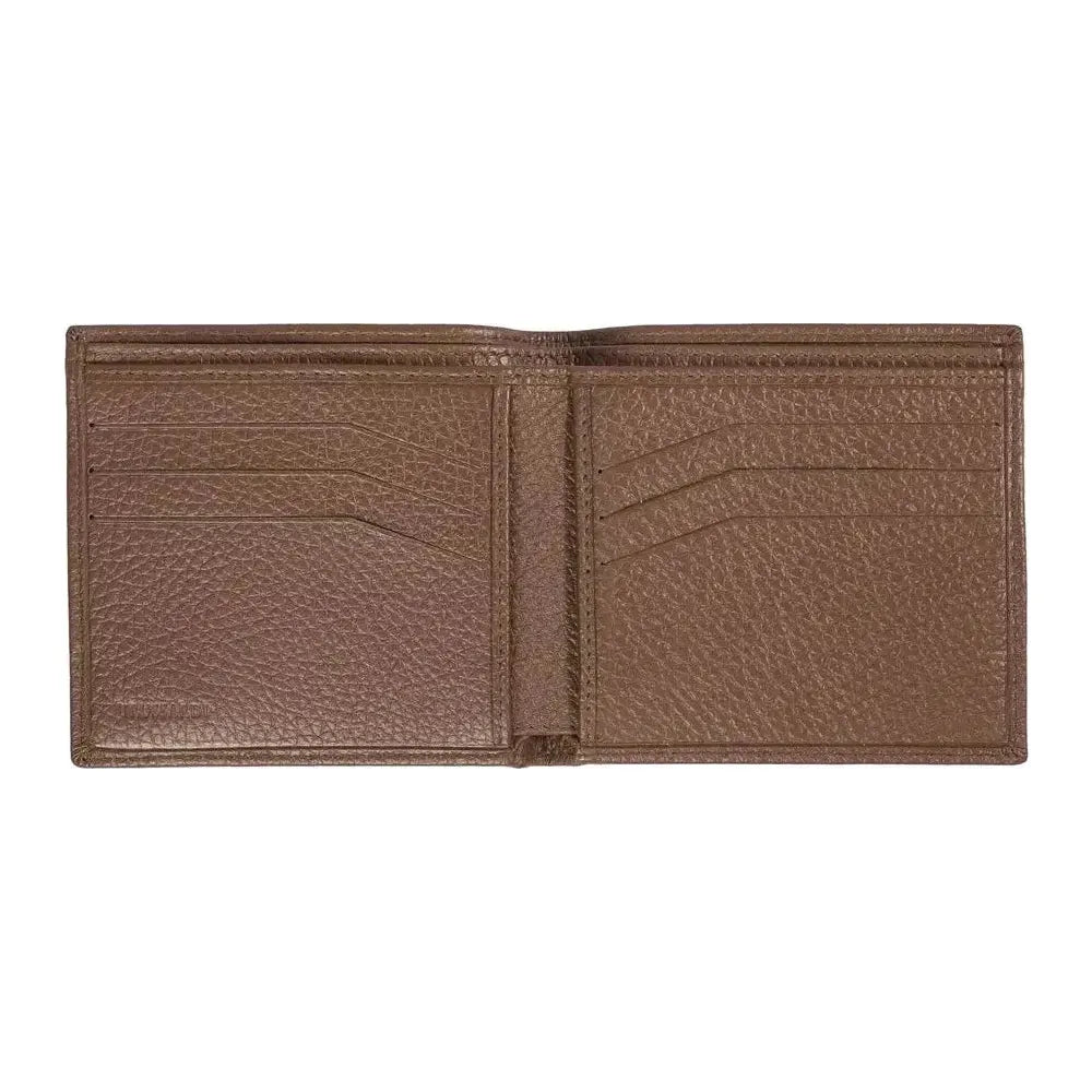 Trussardi Brown Leather Men Wallet