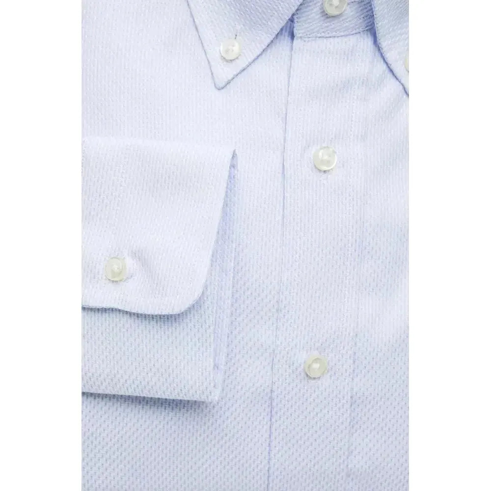 Robert Friedman Light Blue Cotton Shirt