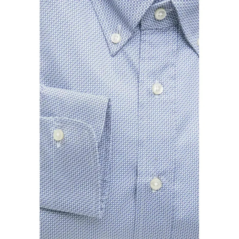 Robert Friedman Light Blue Cotton Shirt