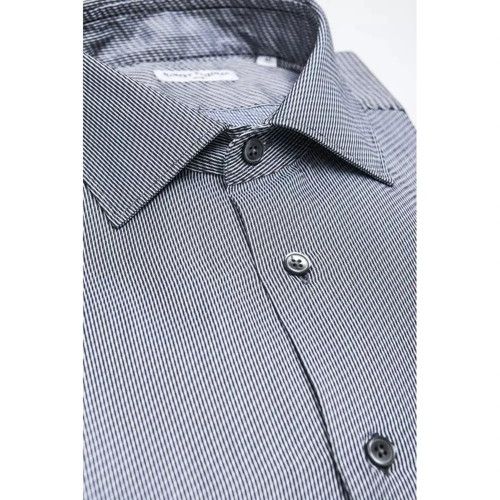 Robert Friedman Blue Cotton Shirt