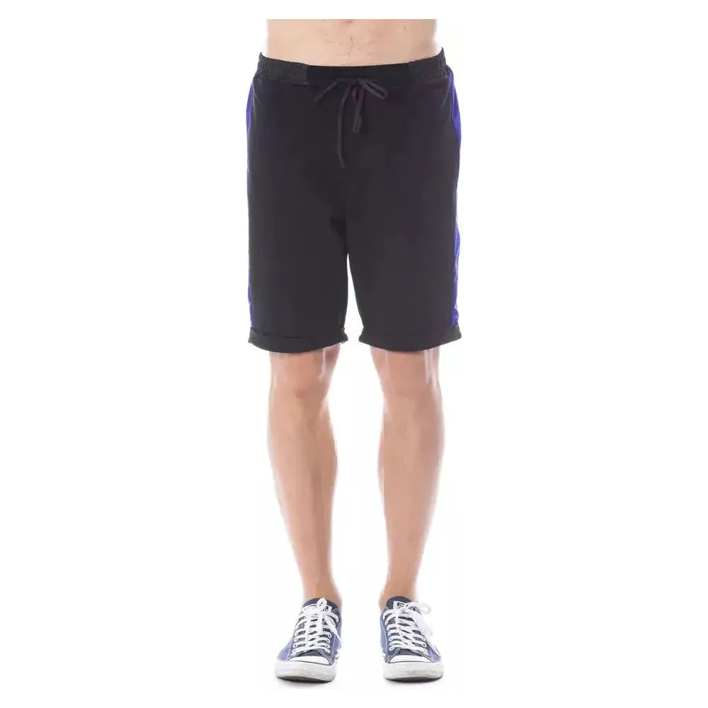 Verri Black Cotton Men's Short