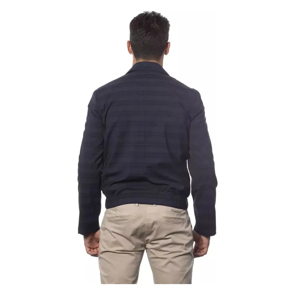 Verri Elegant Wool Blend Bomber Jacket