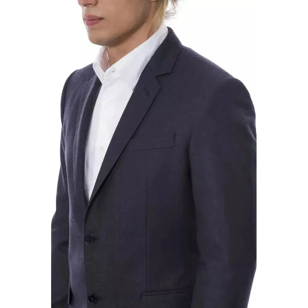 Verri Blue Wool Men's Blazer