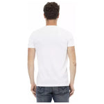 Trussardi Action Elegant V-Neck Short Sleeve T-Shirt