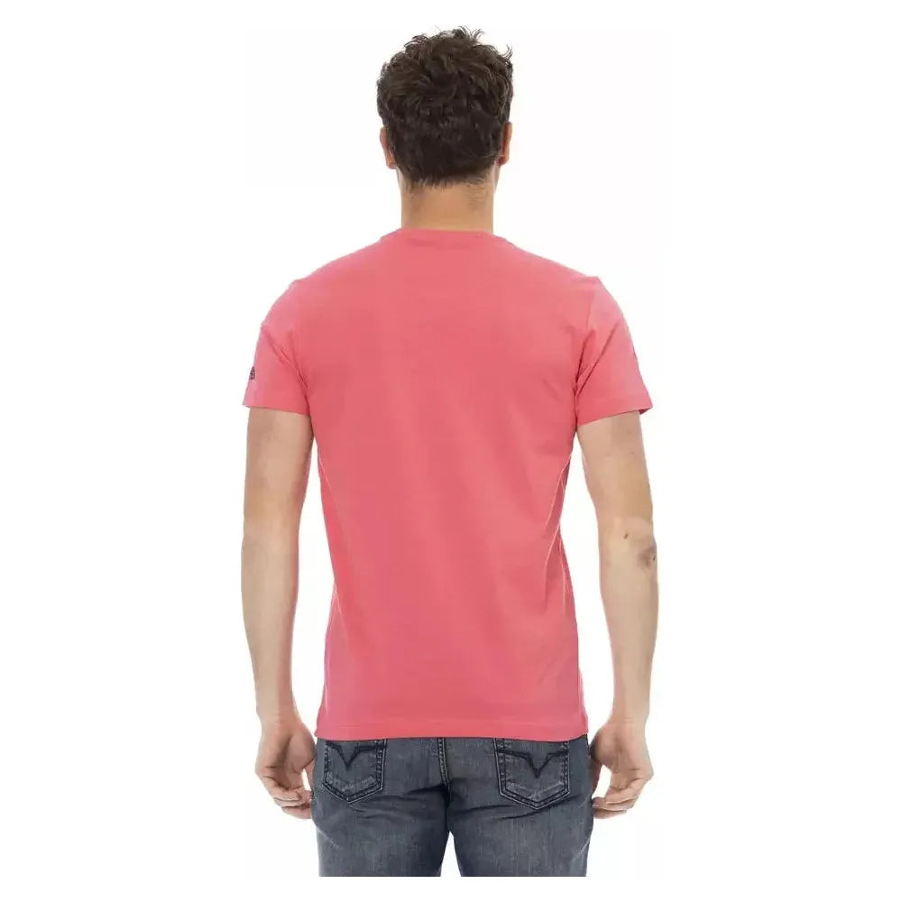 Trussardi Action Multicolor Cotton T-Shirt
