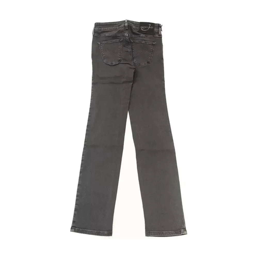 Jacob Cohen Black Cotton Jeans Denim